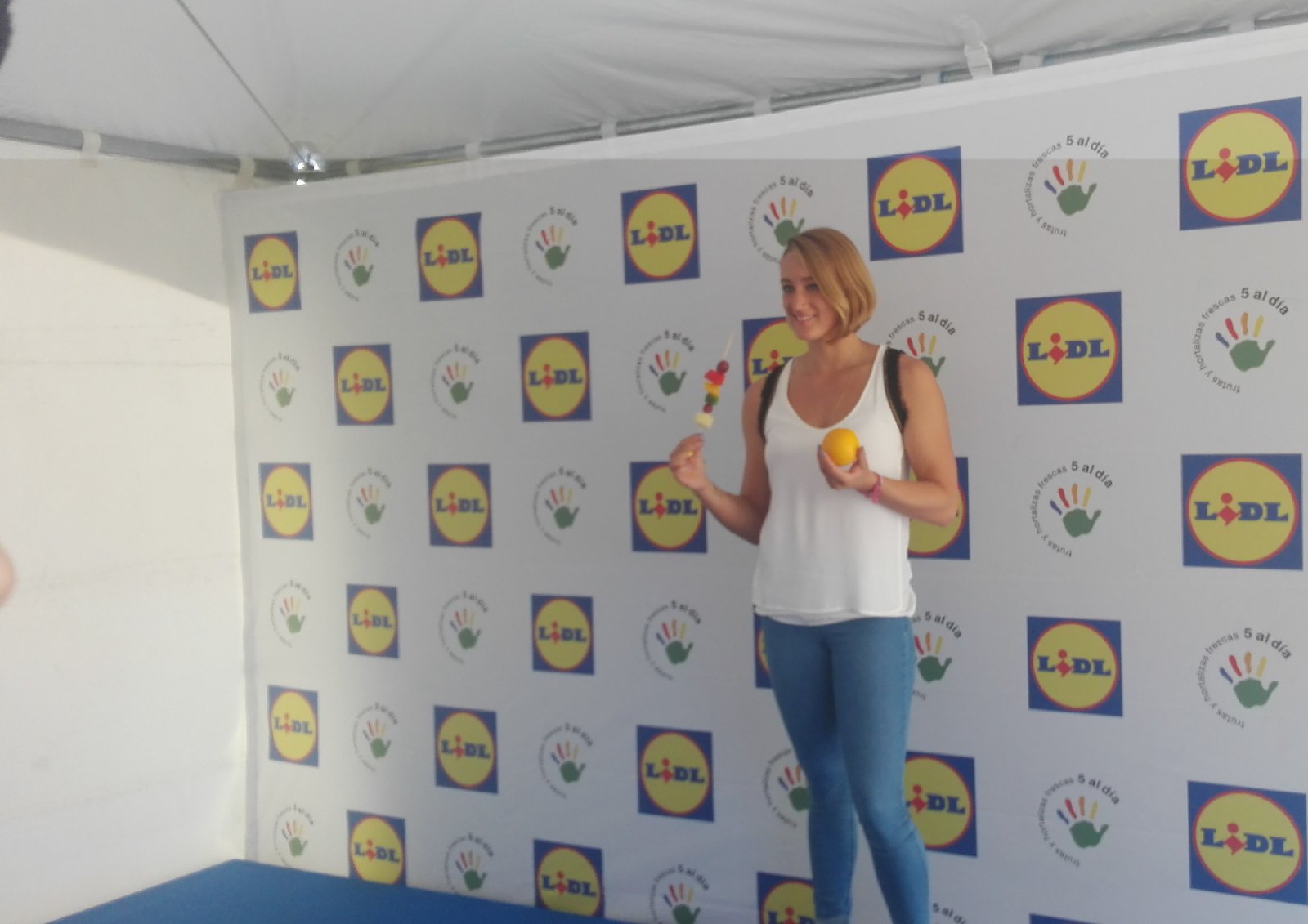 Campaña de publicidad con famosos