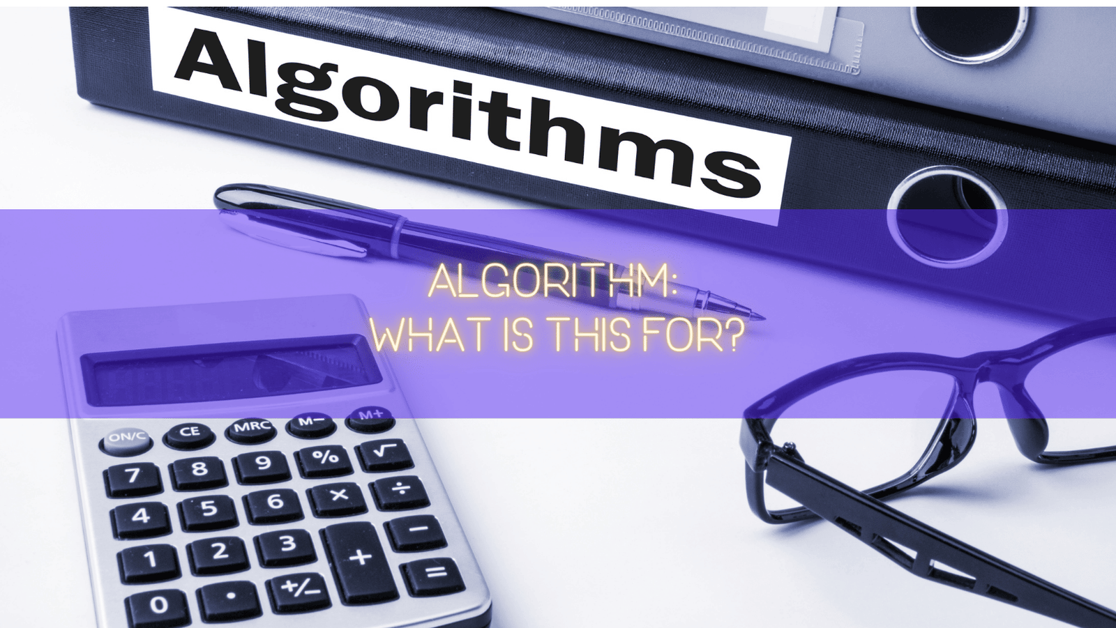 Algorithm: what is this for?